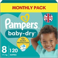 Photos - Nappies Pampers Active Baby-Dry 8 / 120 pcs