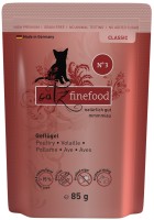 Cat Food Catz Finefood Classic Pouch Poultry  85 g