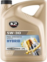 Engine Oil K2 Motor Oil 5W-30 Hybrid 5L 5 L