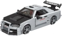 Construction Toy Mould King Nissan Skyline GTR R34 10113 