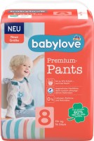 Photos - Nappies Babylove Premium Pants 8 / 16 pcs