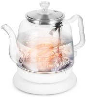 Photos - Electric Kettle KITFORT KT-6722 1300 W 1.5 L transparent