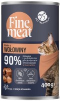 Photos - Cat Food Pet Republic Fine Meat Adult Beef Cat Canned 400 g 