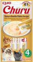 Photos - Cat Food INABA Ciao Churu Tuna/Bonito Flakes 56 g 