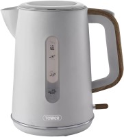 Electric Kettle Tower Scandi T10037GRY silver