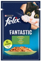 Photos - Cat Food Felix Fantastic Rabbit in Jelly 85 g 