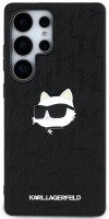 Photos - Case Karl Lagerfeld Monogram Choupette Head Pin for Galaxy S25 Ultra 