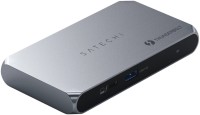 Photos - Card Reader / USB Hub Satechi Thunderbolt 4 Slim Hub Pro 