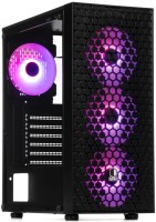 Photos - Computer Case QUBE Carnival RGB black