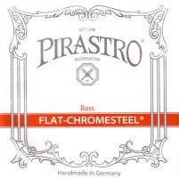 Photos - Strings Pirastro Flat Chromesteel 3/4 Double Bass B String Ball End