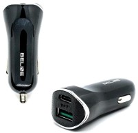 Photos - Charger Beline Car Charger USB A+USB C 12W 