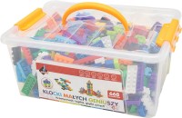 Photos - Construction Toy Askato Little Geniuses Building Blocks 123929 
