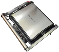 Photos - Electric Grill Edenberg EB-64468 stainless steel