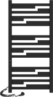 Photos - Heated Towel Rail LARIS Zebra Tetris E (L CHF12 500x1100 73207856)