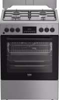 Photos - Cooker Beko FBM 62320 SDS stainless steel
