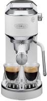 Photos - Coffee Maker De'Longhi Dedica Duo EC 890.WI white
