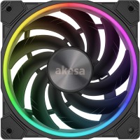 Photos - Computer Cooling Akasa Soho AR 120mm ARGB Black