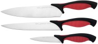 Photos - Knife Set Florina Mars Black 3 pcs