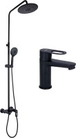 Photos - Bath Tap Set Lidz Latwa LDLAT001BLA4541847698 