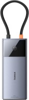 Card Reader / USB Hub BASEUS Metal Gleam Series II 6-in-1 USB Hub 