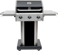 Photos - BBQ / Smoker Kenmore 3-Burner Compact Gas Grill with Foldable Sides 