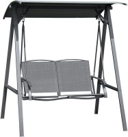 Canopy Swing Outsunny 2 Seater Garden Swing Chair Swing Bench w/ Adjustable Canopy 