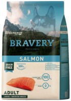 Photos - Dog Food Bravery Adult Large/Medium Salmon 