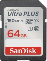 Memory Card SanDisk Ultra Plus SDXC UHS-I 64 GB