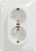 Photos - Socket Schneider Sedna SDD311221 white