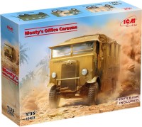Model Building Kit ICM Montys Office Caravan (1:35) 