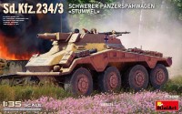 Photos - Model Building Kit MiniArt Sd.Kfz.234/3 Schwerer Panzerspahwagen Stummel (1:35) 