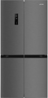 Photos - Fridge Smeg FQI48KD black