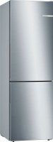 Photos - Fridge Bosch KGE36AICA stainless steel