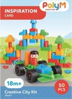 Photos - Construction Toy PolyM Creative City Kit 760007 