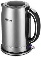 Photos - Electric Kettle KITFORT KT-6175 2200 W 1.7 L  stainless steel