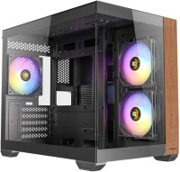 Photos - Computer Case Antec CX600M Wood ARGB black