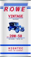 Engine Oil Rowe Hightec Vintage 20W-50 Unlegiert 5 L