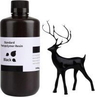 Photos - 3D Printing Material Elegoo Standard Resin Black 1kg 1 kg  black