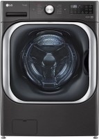 Photos - Washing Machine LG WM8900HBA black