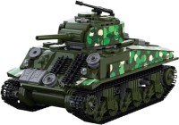 Construction Toy Mould King Sherman Tank 20024 