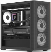 Photos - Computer Case Aerocool D301A V2 black