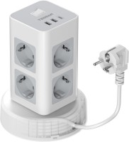 Photos - Surge Protector / Extension Lead Tessan TPS03RX-DE-C 