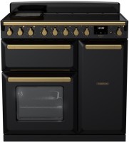 Photos - Cooker Rangemaster ESDL90EIPGBL/AB1 black