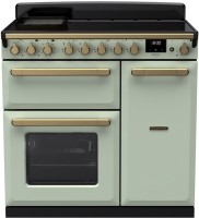 Photos - Cooker Rangemaster ESDL90EIPMNT/AB1 light green