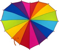 Umbrella Fulton Heart Junior Rainbow 