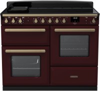 Photos - Cooker Rangemaster ESDLO110EIPBOR/AB1 burgundy