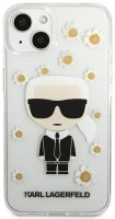Photos - Case Karl Lagerfeld Flower Ikonik Karl for iPhone 13 mini 