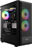 Photos - Computer Case Gamdias AURA GC6 ELITE ARGB black