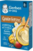 Photos - Baby Food Gerber Milk Porridge 8 200 