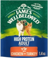 Photos - Cat Food James Wellbeloved Adult Cat High Protein Chicken/Turkey  1.4 kg